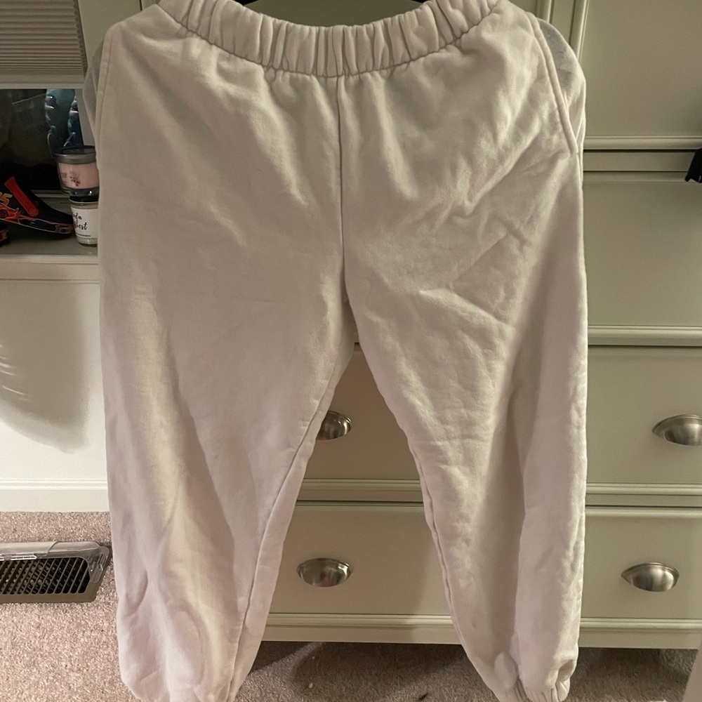 White Brandy Melville Sweatpants